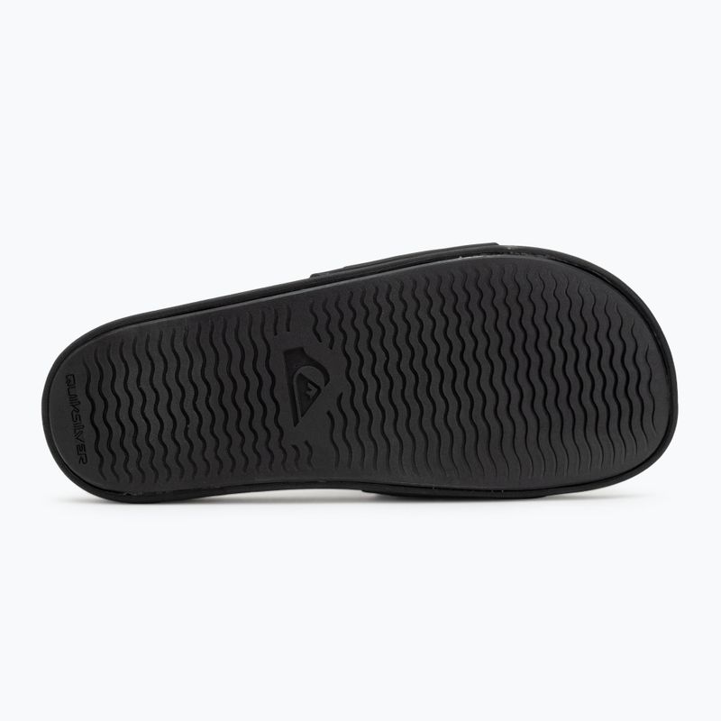 Quiksilver Rivi Slide Adjust black/grey/black мъжки джапанки 4