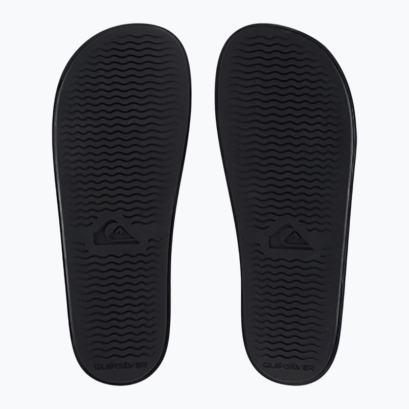 Quiksilver Rivi Slide Adjust black/grey/black мъжки джапанки 3
