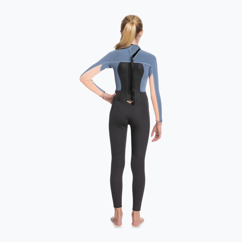 Детска пяна за плуване ROXY 4/3 Prologue Girl BZ GBS 2021 cloud black/powderdgrey/sunglow 6
