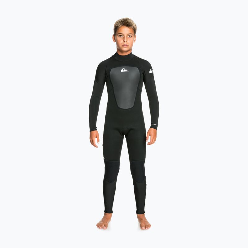 Quiksilver Fullsuit Prologue 3/2 mm Детска пяна за плуване Black EQBW103076-KVD0