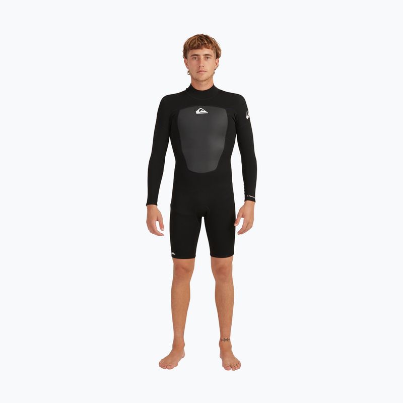 Quiksilver Мъжки костюм Springsuit Prologue 2/2 мм плувна пяна Black EQYW403017-KVD0 6