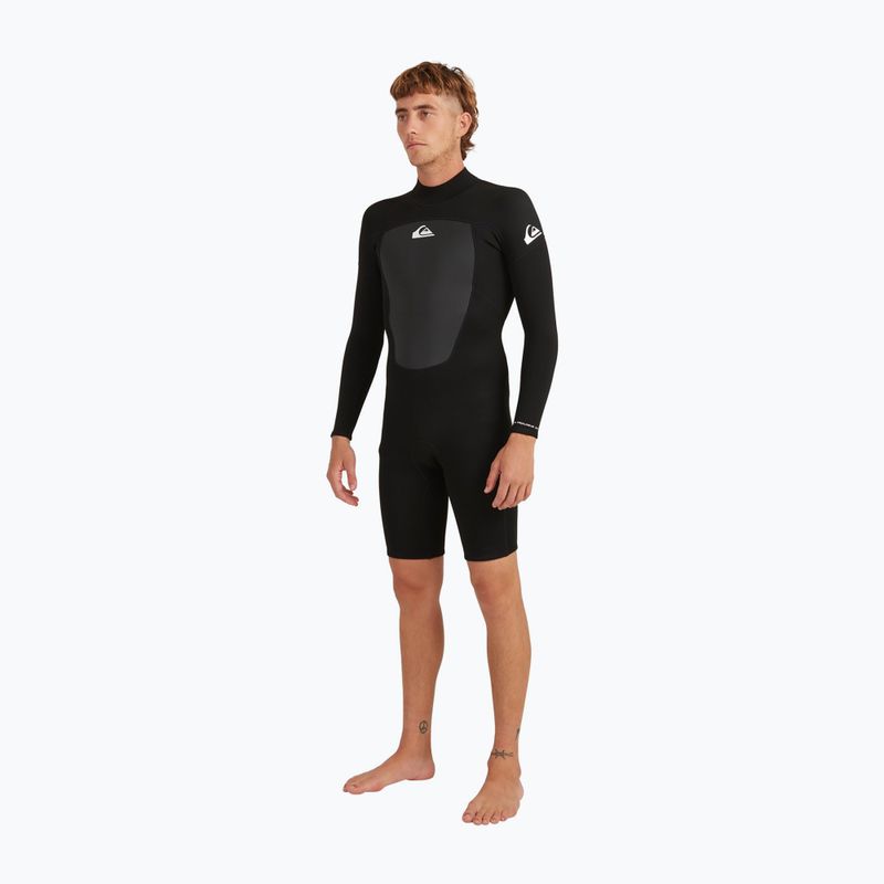 Quiksilver Мъжки костюм Springsuit Prologue 2/2 мм плувна пяна Black EQYW403017-KVD0 7