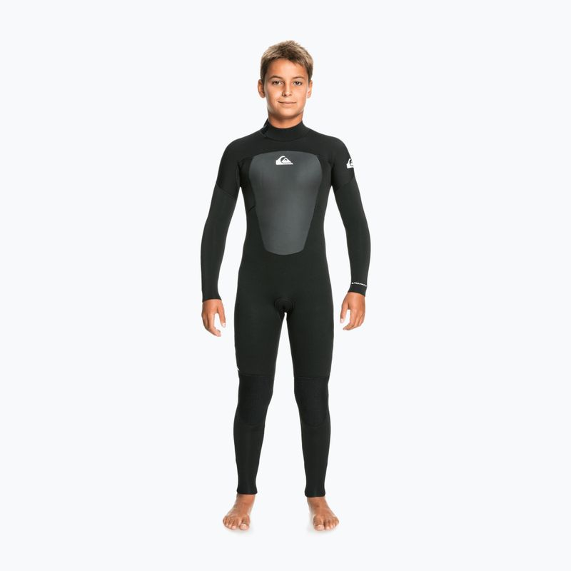 Quiksilver Prologue 4/3 mm Детска пяна за плуване Black EQBW103075-KVD0 6