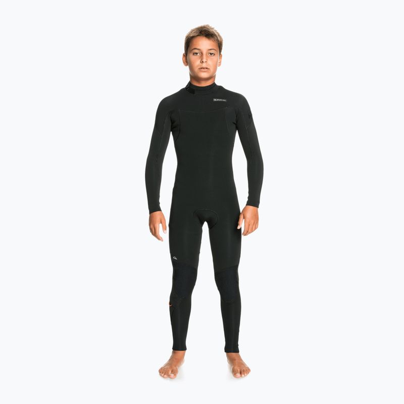 Quiksilver Everyday Sessions 4/3 mm Детска пяна за плуване Black EQBW103070-KVD0
