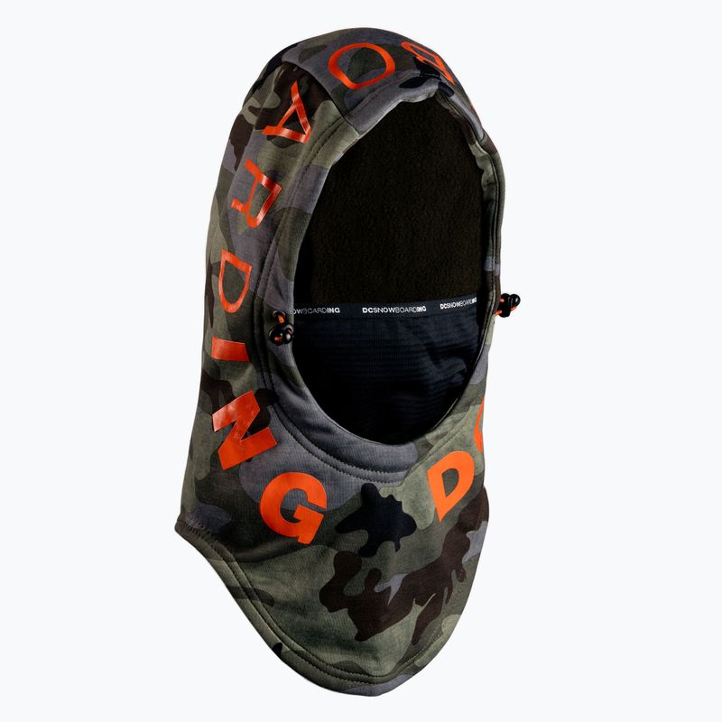 Балаклава за мъже DC Hoodaclava woodland camo castlerock