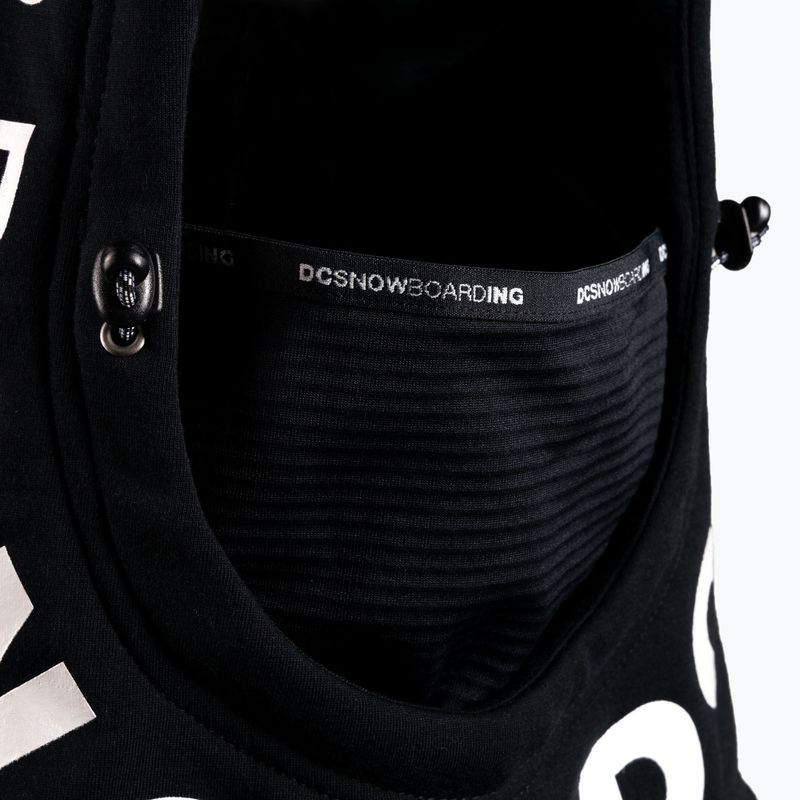Балаклава за мъже DC Hoodaclava black/white 4