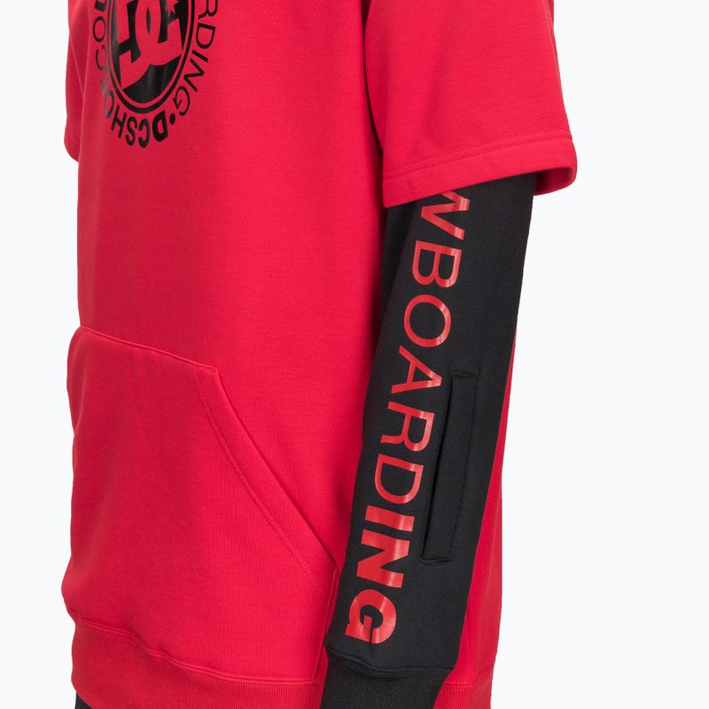 Мъжки суитшърт за сноуборд DC Dryden racing red 4