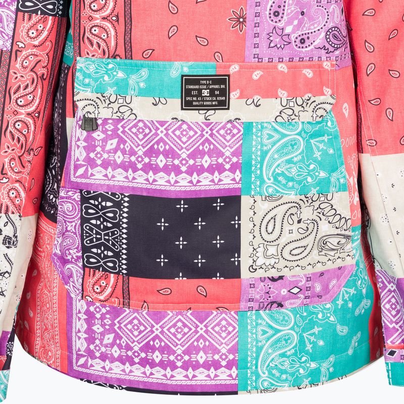 Дамско яке за сноуборд DC Savvy Anorak wmns/multi bandana 3