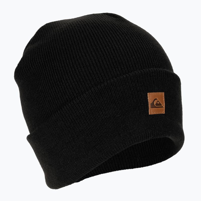 Мъжка шапка за сноуборд Quiksilver Brigade Beanie true black