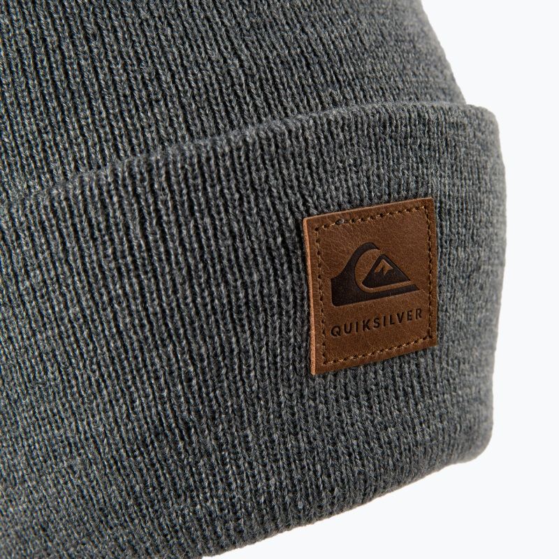 Мъжка шапка за сноуборд Quiksilver Brigade сива EQYHA03303 3