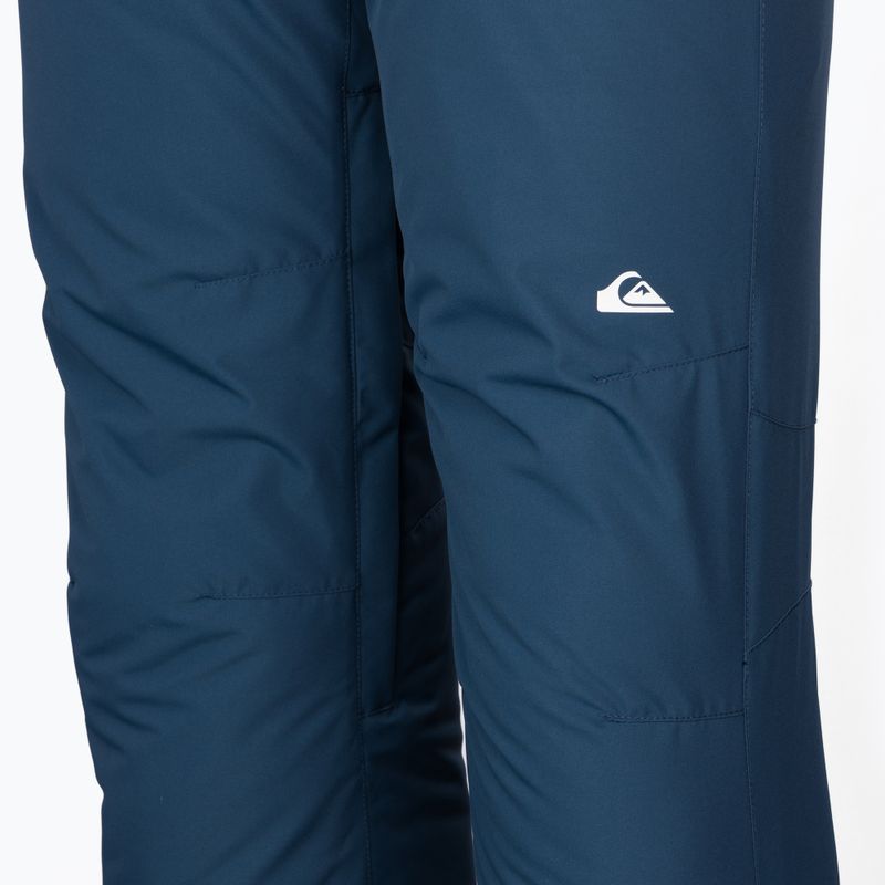 Сноуборд панталони Quiksilver Estate тъмно синьо за момчета 3
