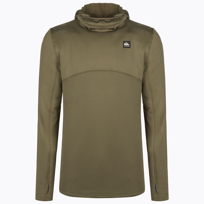 Мъжки суитшърт за сноуборд Quiksilver Steep Point Green EQYFT04373