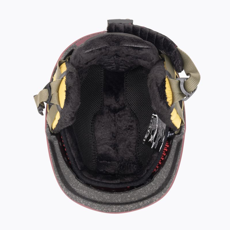 Ски каска Quiksilver SKYLAB SRT M HLMT бордо EQYTL03059-RRG0 5