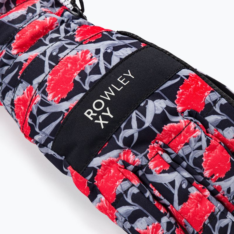 Дамски ръкавици за сноуборд ROXY Cynthia Rowley 2021 true black/white/red 4