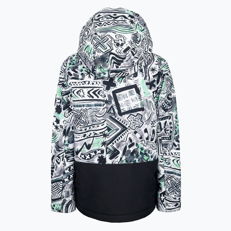 Quiksilver Mission Printed Block детско яке за сноуборд черно EQBTJ03147 2