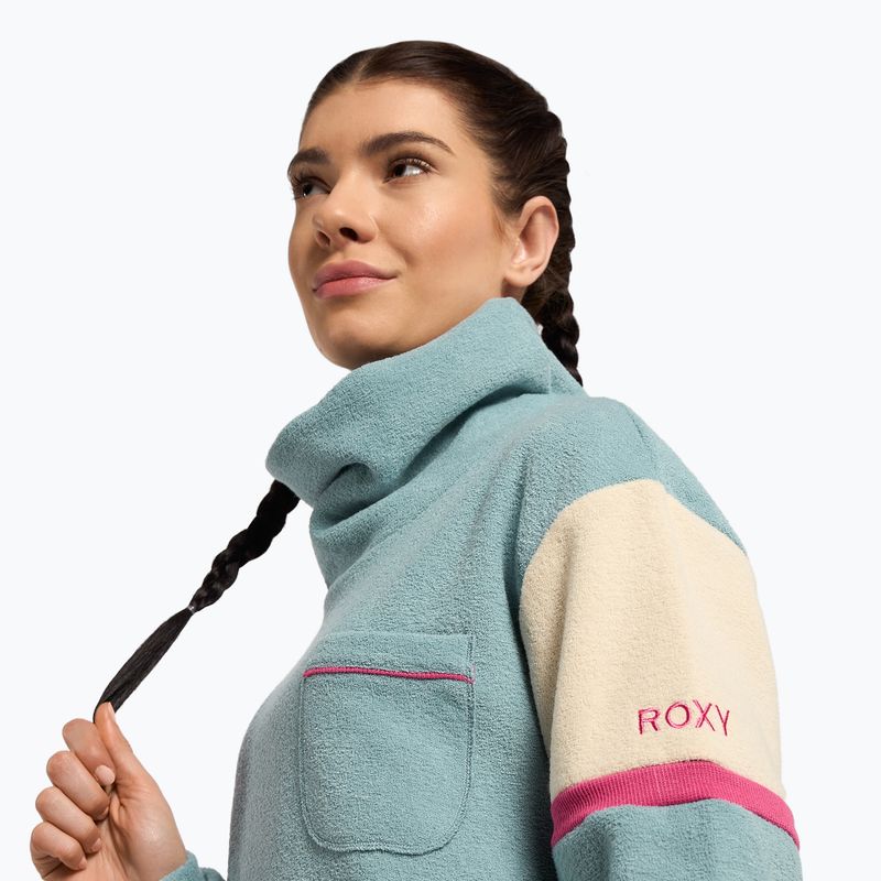 Женски суитшърт за сноуборд ROXY Kirah 2021 blue 5