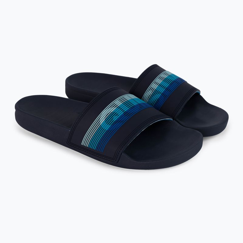Мъжки джапанки Quiksilver Rivi Wordmark Slide blue/blue/blue 5