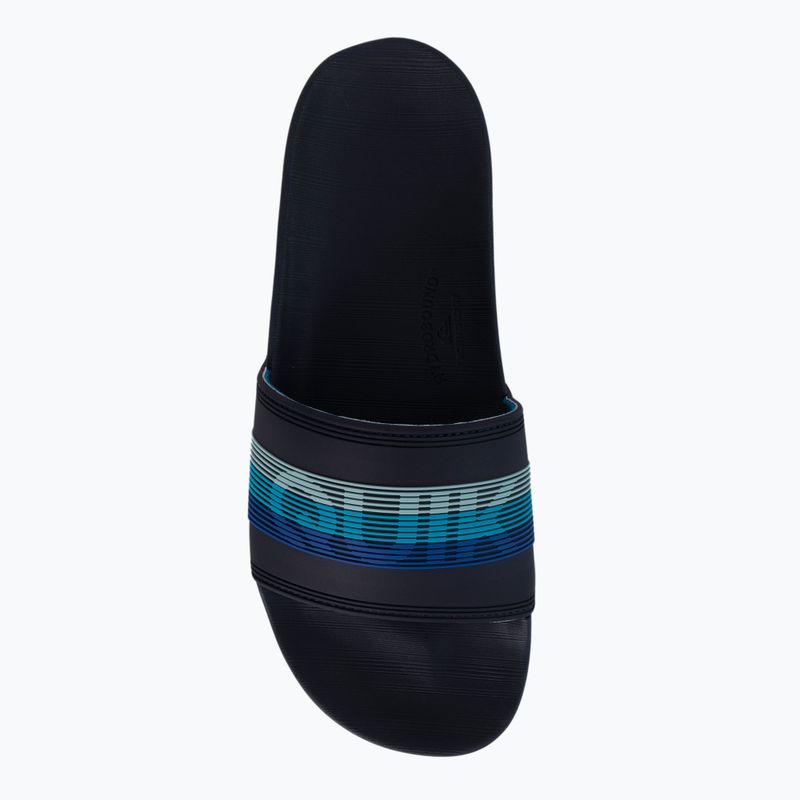 Мъжки джапанки Quiksilver Rivi Wordmark Slide blue/blue/blue 6