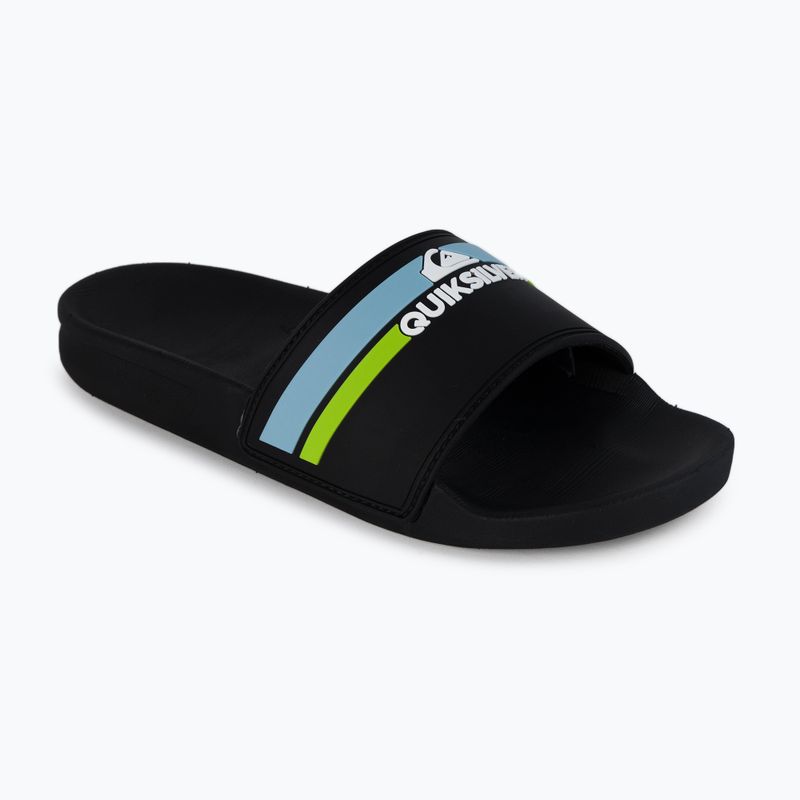 Детски джапанки Quiksilver Rivi Slide black/orange/blue