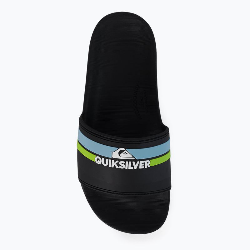 Детски джапанки Quiksilver Rivi Slide black/orange/blue 6