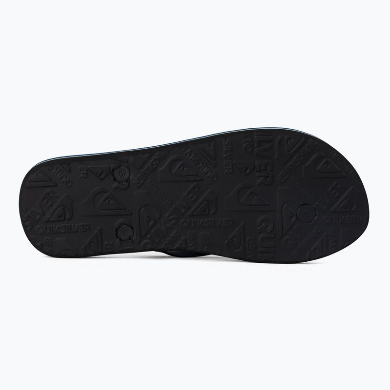 Мъжки джапанки Quiksilver Molokai Newwave black/blue/blue 4
