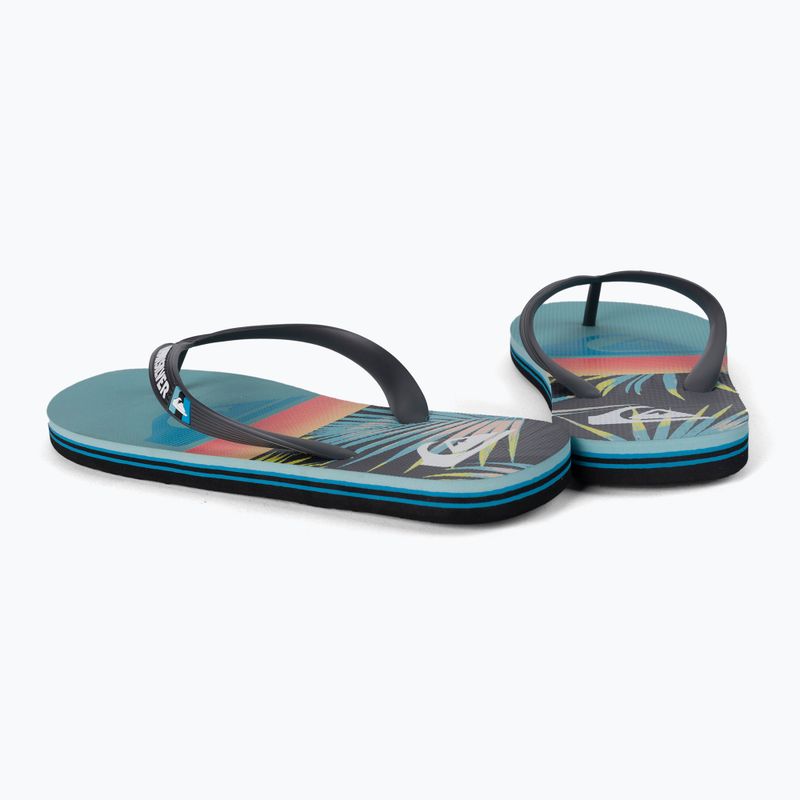 Мъжки джапанки Quiksilver Molokai Panel blue 3
