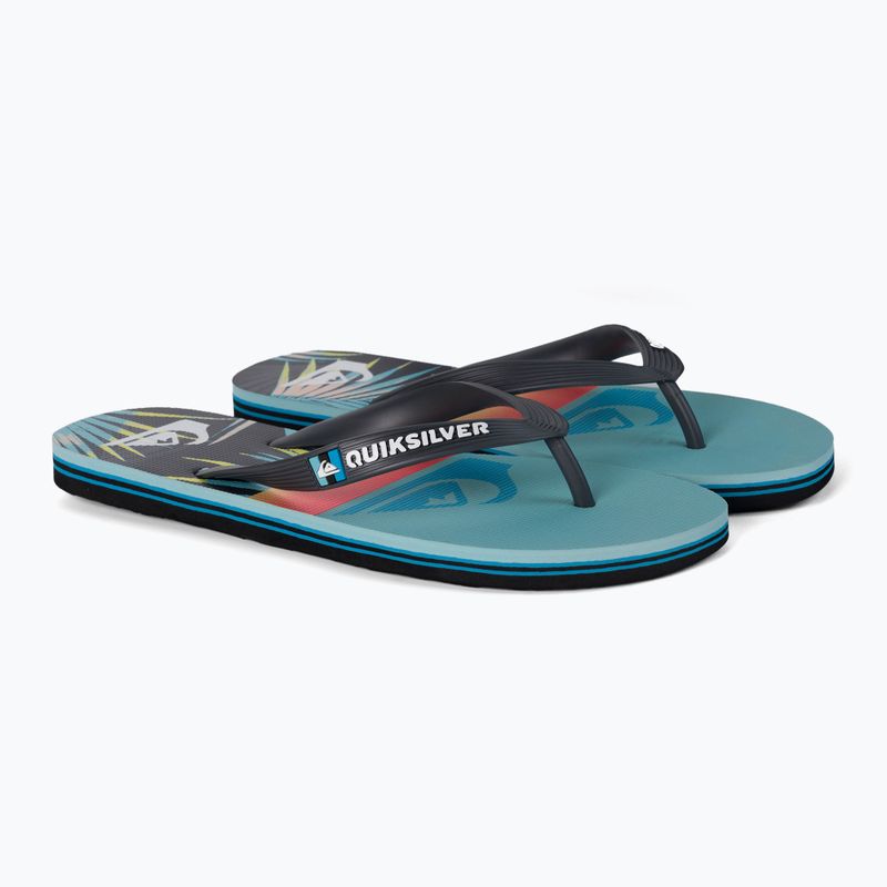 Мъжки джапанки Quiksilver Molokai Panel blue 5