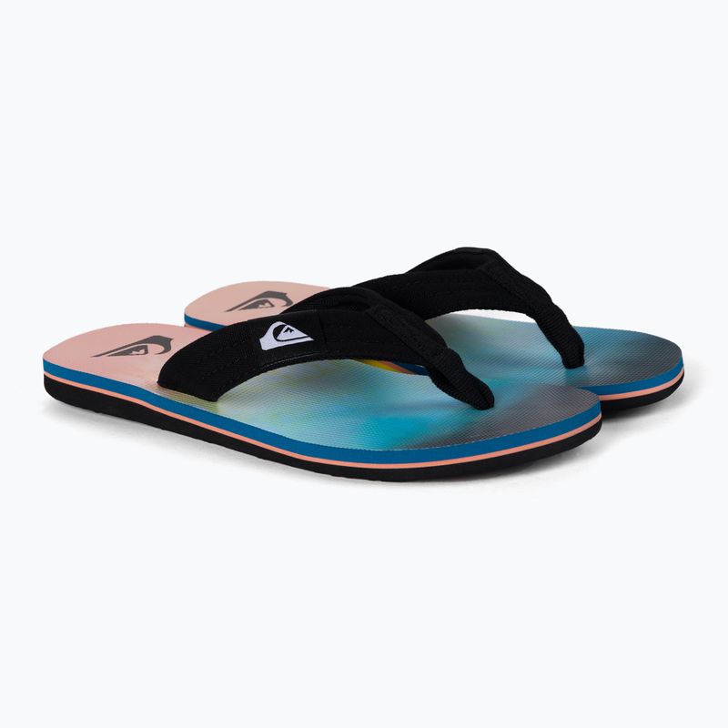 Мъжки джапанки Quiksilver Molokai Layback blue/blue/orange 5