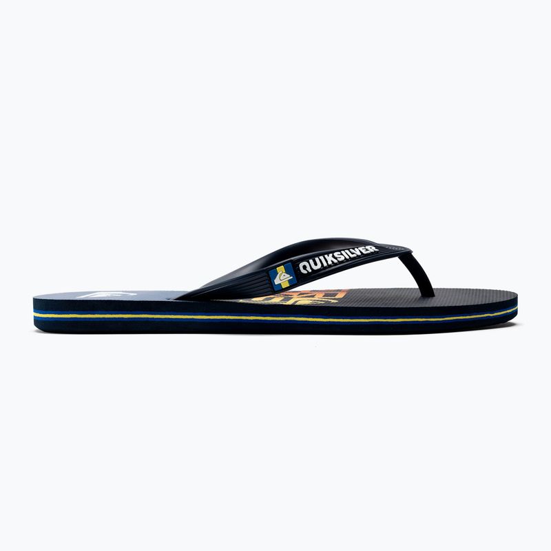 Мъжки джапанки Quiksilver Molokai Art SNDL blue AQYL101264-BYJ1 2