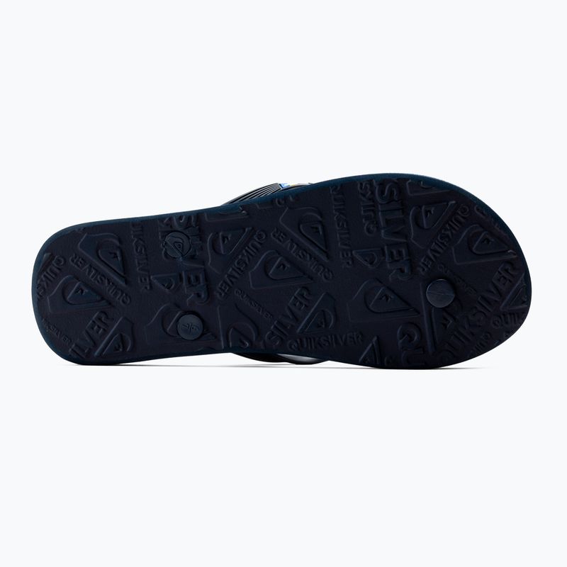 Мъжки джапанки Quiksilver Molokai Art SNDL blue AQYL101264-BYJ1 4
