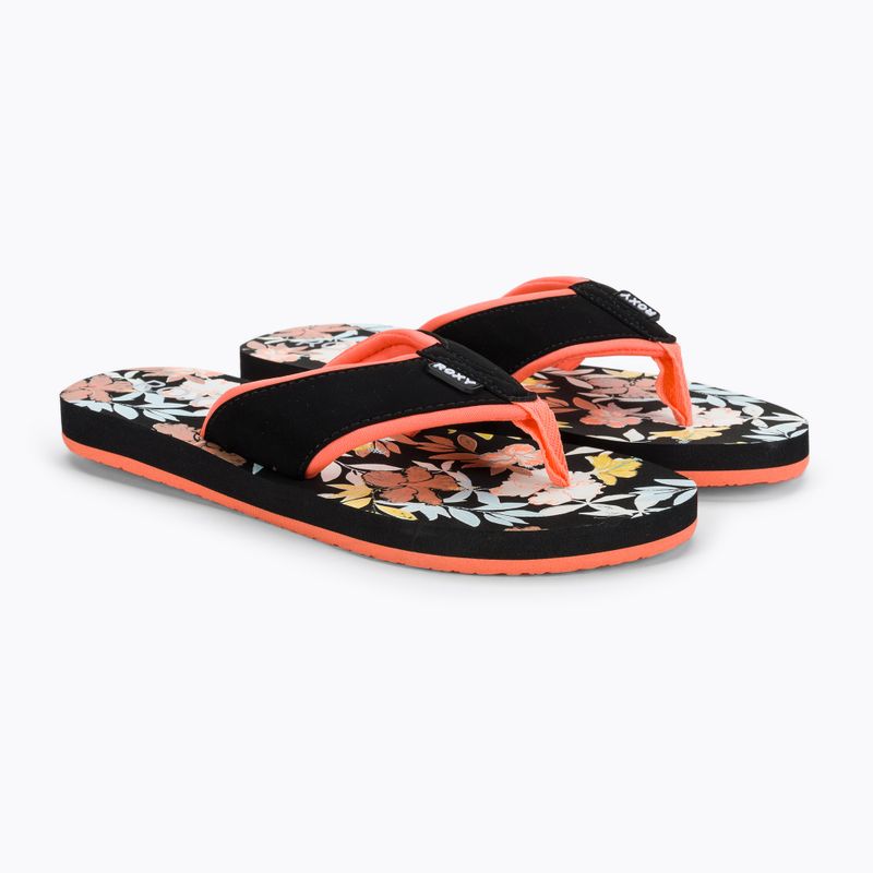 Дамски джапанки ROXY Coastin Print 2021 black print 5
