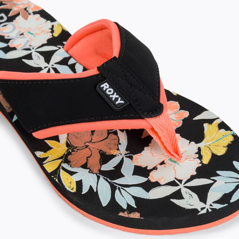 Дамски джапанки ROXY Coastin Print 2021 black print 7