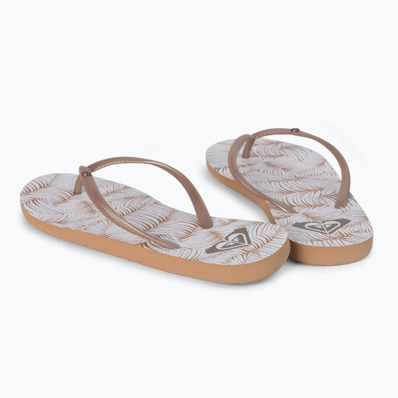 Дамски джапанки ROXY Bermuda Print J 2021 white/tan 3