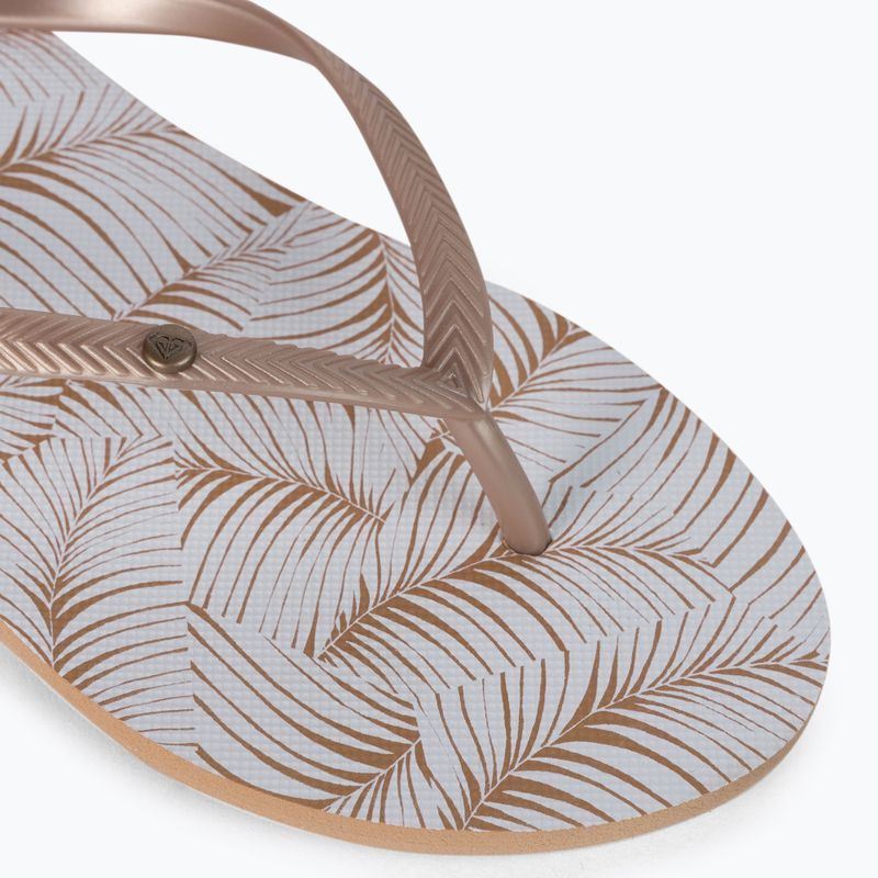 Дамски джапанки ROXY Bermuda Print J 2021 white/tan 7