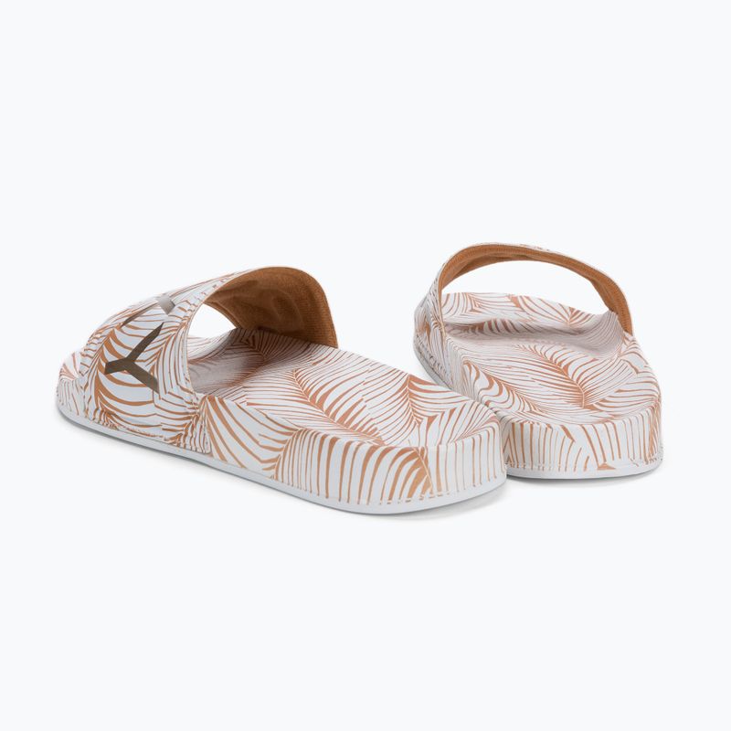Дамски джапанки ROXY Slippy Printed 2021 white/tan 3