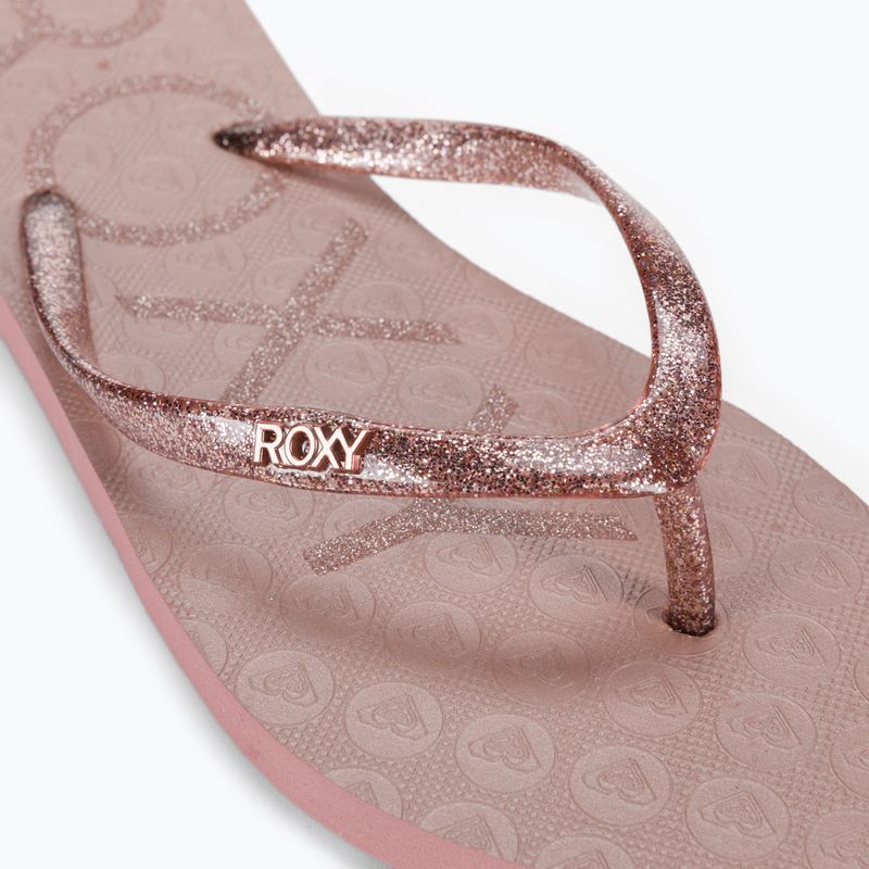Дамски джапанки ROXY Viva Sparkle 2021 rose gold 7