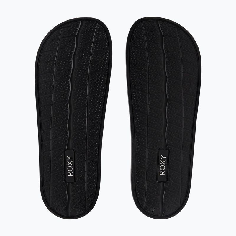 Дамски чехли ROXY Slippy II black geo 4