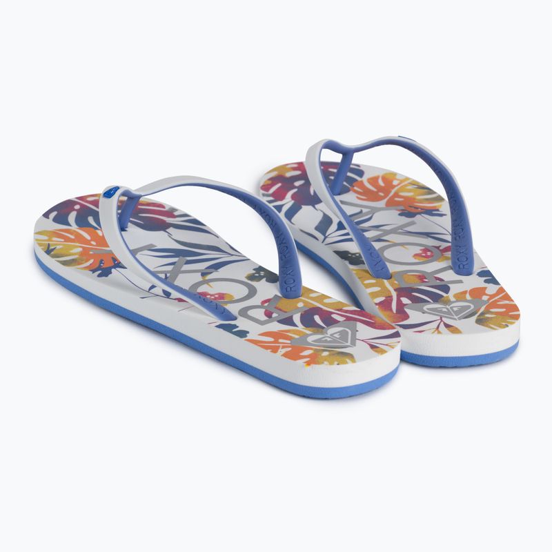 Дамски джапанки ROXY Tahiti VII 2021 white/blue/white 3
