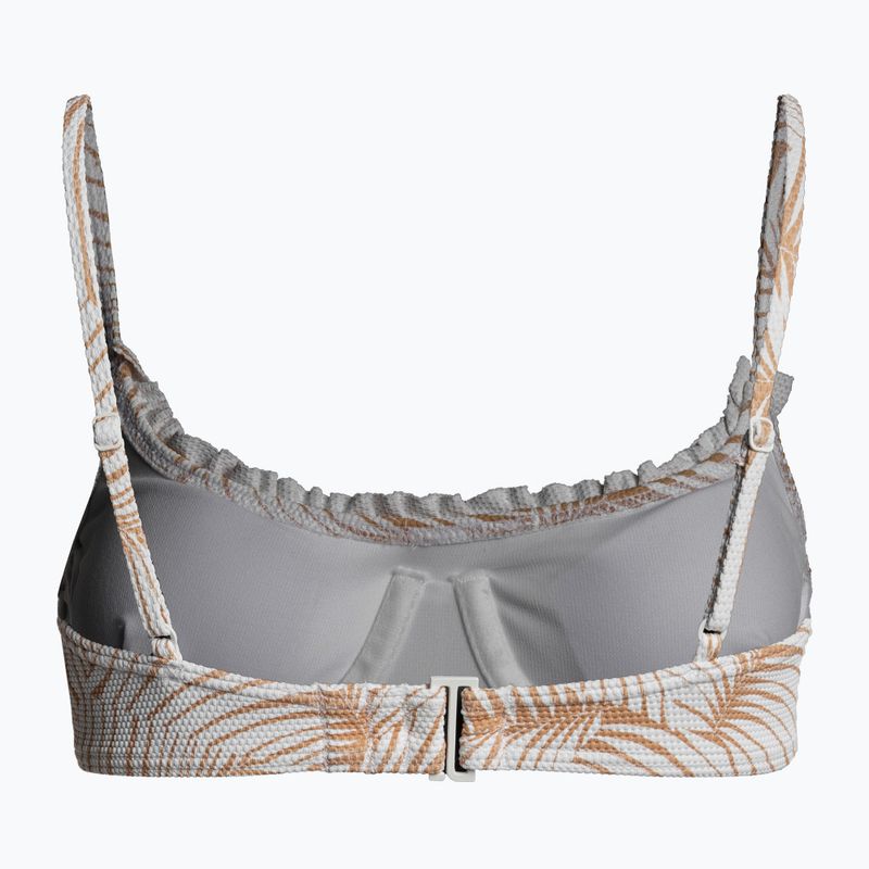 Горна част на бански костюм ROXY Palm Tree Dream Bralette 2021 toast/palm tree 2