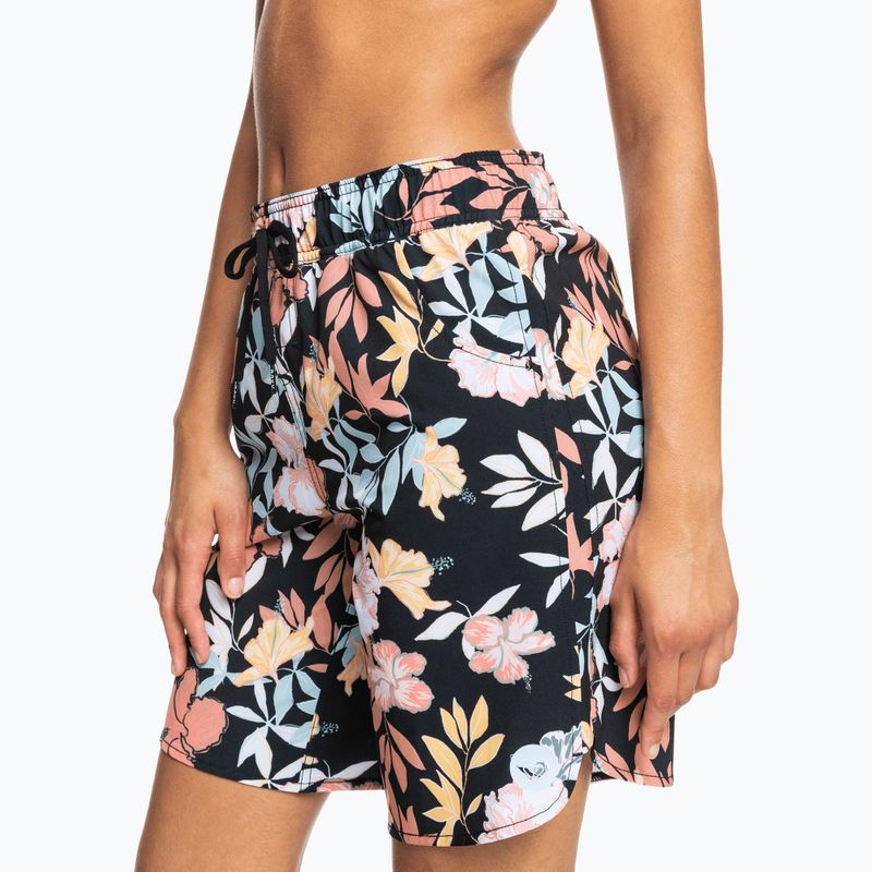 Дамски къси панталони за плуване ROXY Basics 9" 2021 anthracite/island vibes