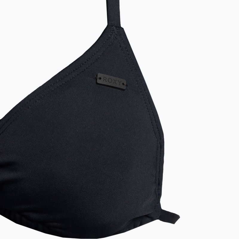 Горна част на бански костюм ROXY Beach Classics Mod Tiki Triangle 2021 anthracite 3