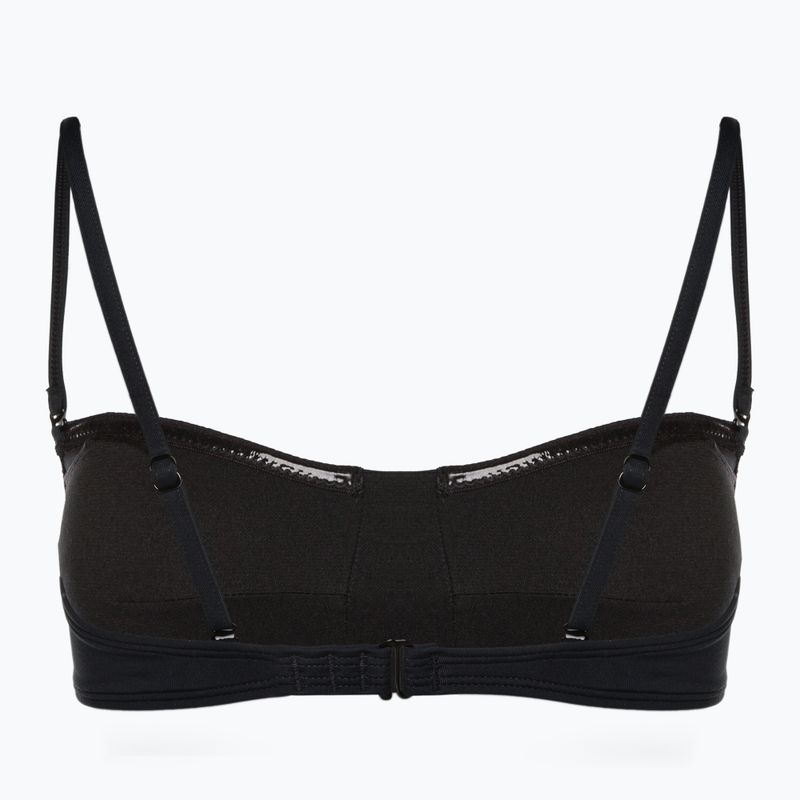Горна част на бански костюм ROXY Beach Classics Bandeau 2021 anthracite 2