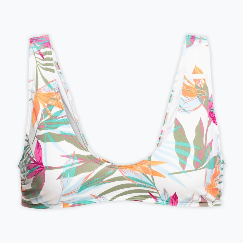 Горна част на бански костюм ROXY Beach Classics Elongated Triangle 2021 bright white/floral of paradis 4