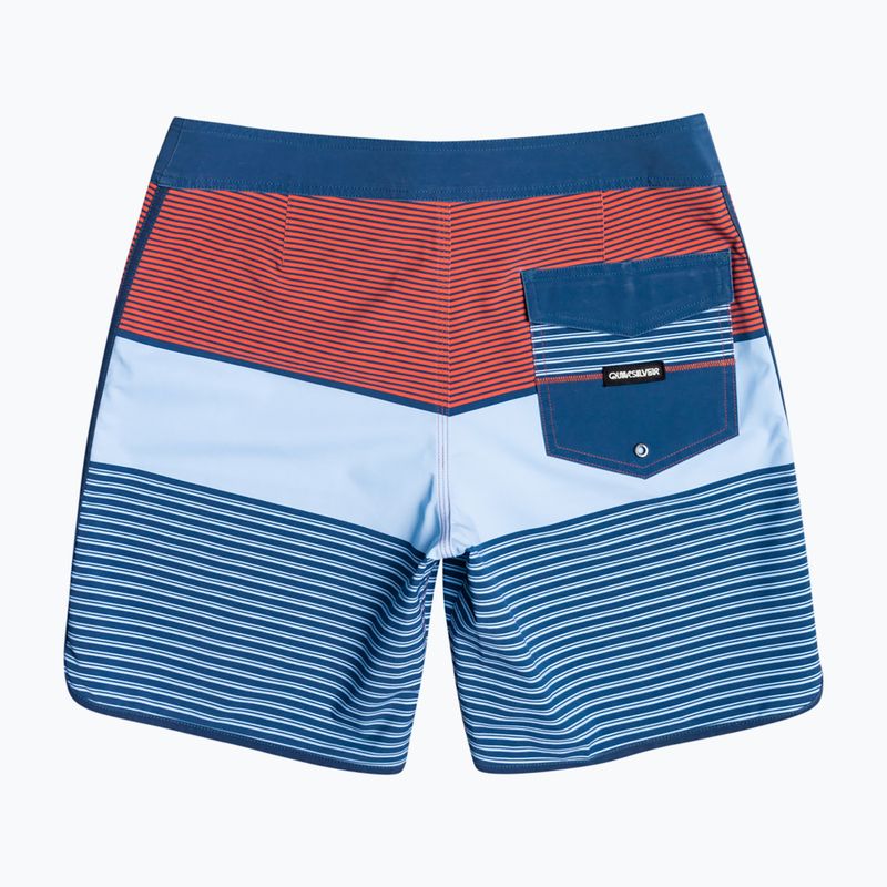 Мъжки къси панталони за плуване Quiksilver Surfsilk Tijuana 18 Blue-Orange EQYBS04651-BSN6 2