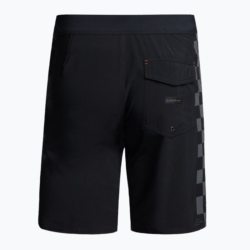 Мъжки къси панталони за плуване Quiksilver Highlite Arch 19 Black EQYBS04648-KVJ0 2