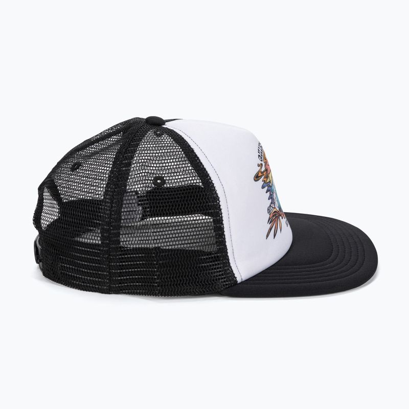Детска бейзболна шапка Quiksilver Hard Shred white 3