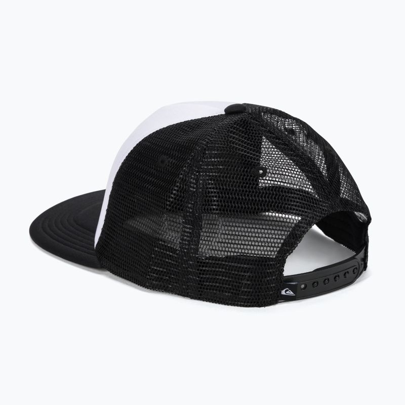 Детска бейзболна шапка Quiksilver Hard Shred white 4