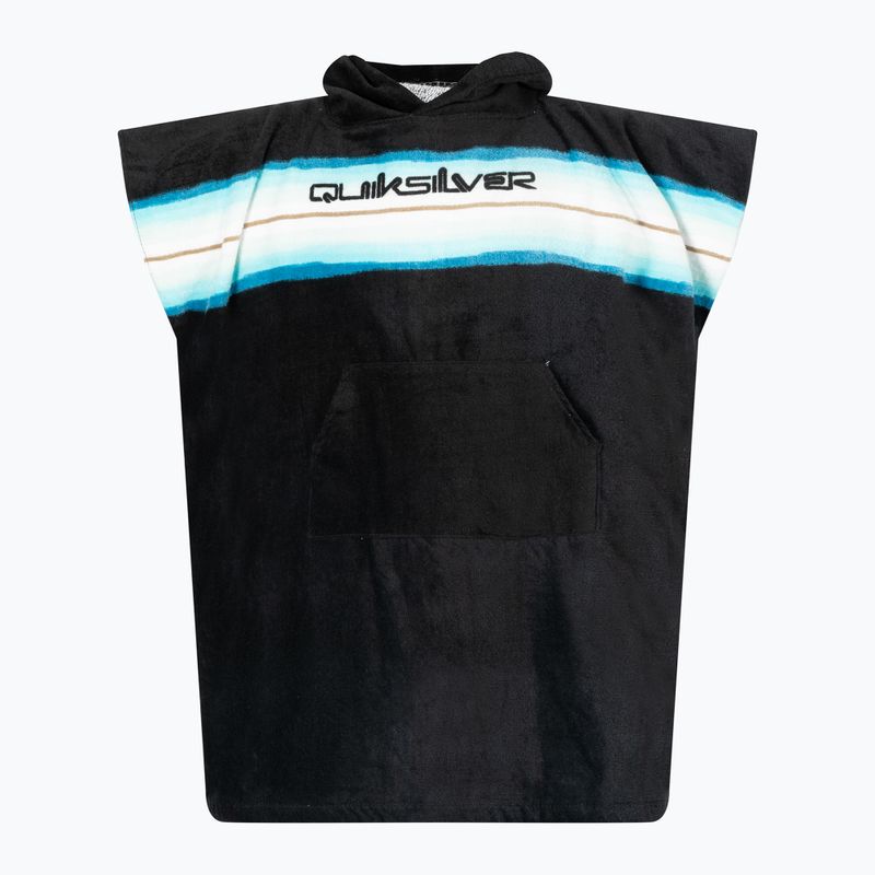 Детски пончота Quiksilver Hoody Towel black/blue