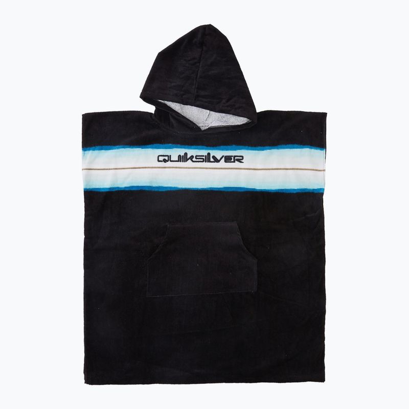 Детски пончота Quiksilver Hoody Towel black/blue 4