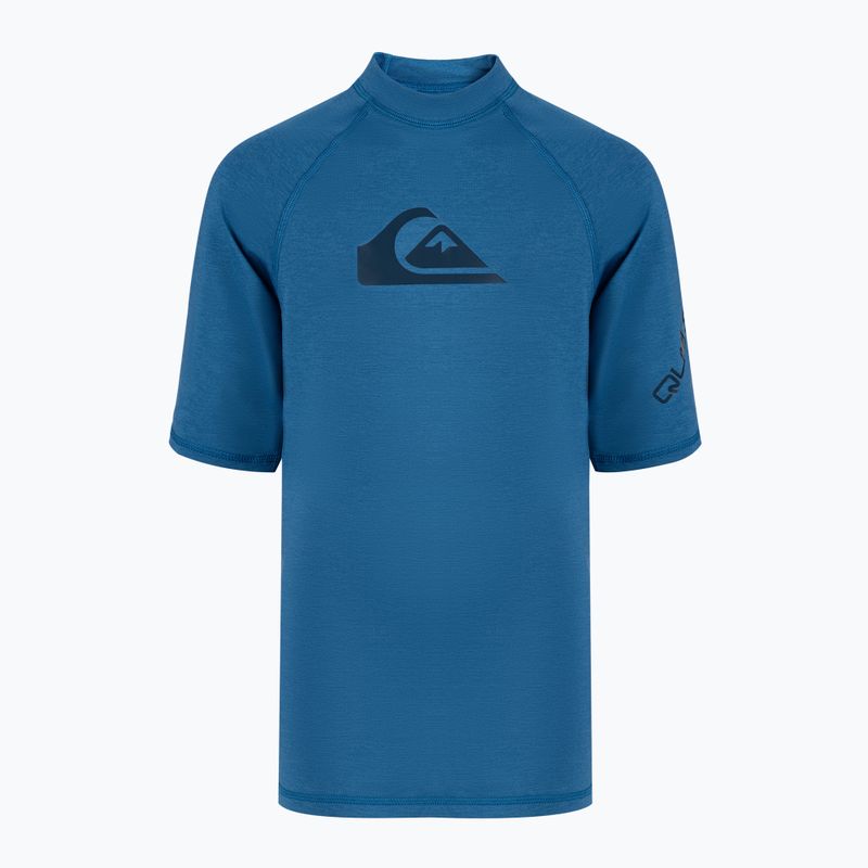 Детска блуза за плуване Quiksilver All Time Blue EQBWR03212-BYHH